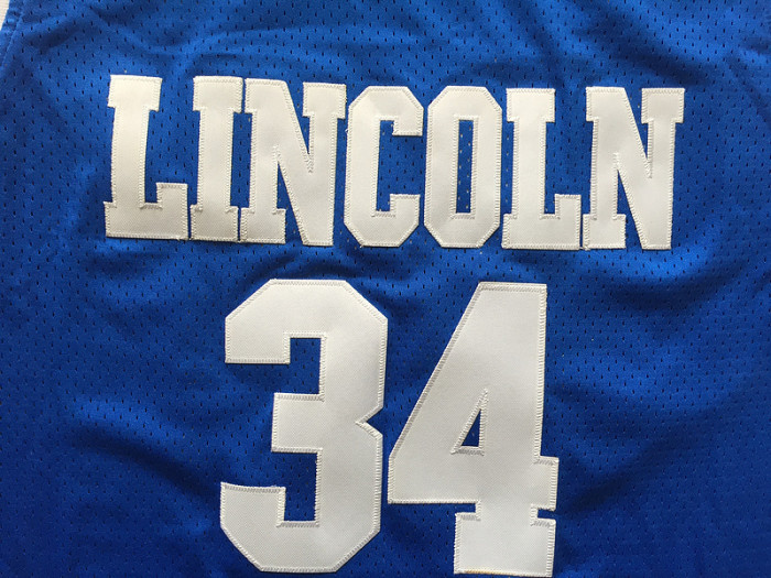 Jesus Shuttlesworth 34 Lincoln High School Basketball Jersey He Got Game