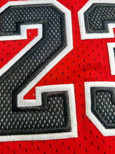 Men's Michael Jordan Red Retro Classic Team Jersey