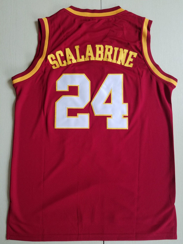 Brian Scalabrine 24 USC College Basketball Jersey