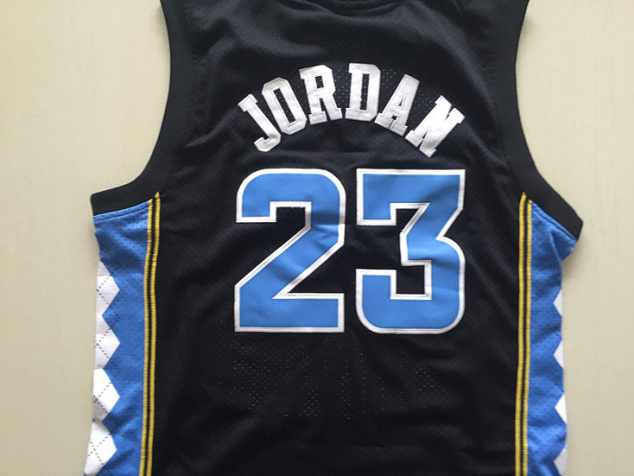 Michael Jordan 23 North Carolina College Basketball Jersey With AJ Logo