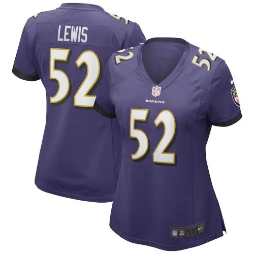 Women's Ray Lewis Purple Retired Player Limited Team Jersey