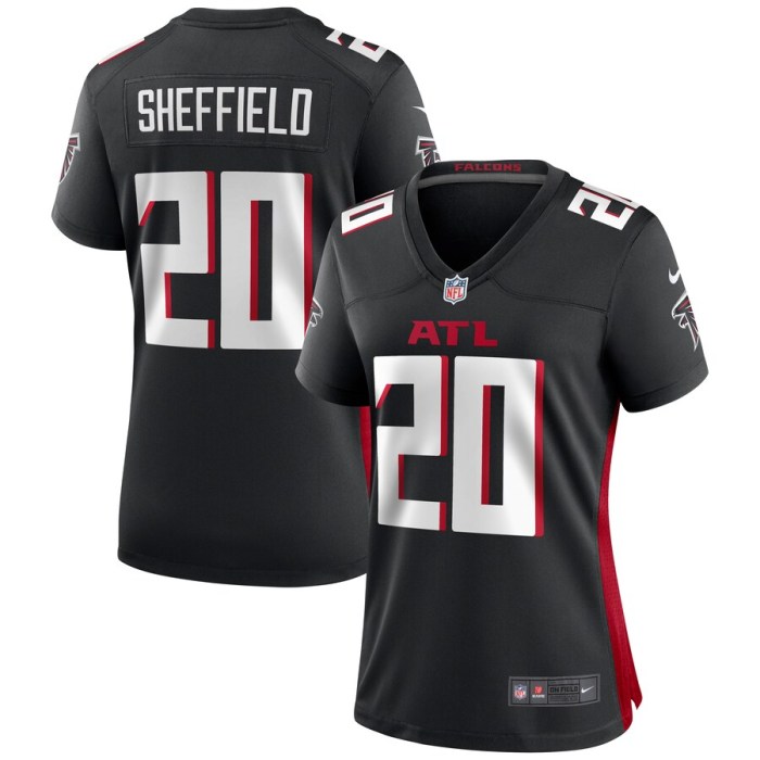 Women's Kendall Sheffield Black Player Limited Team Jersey