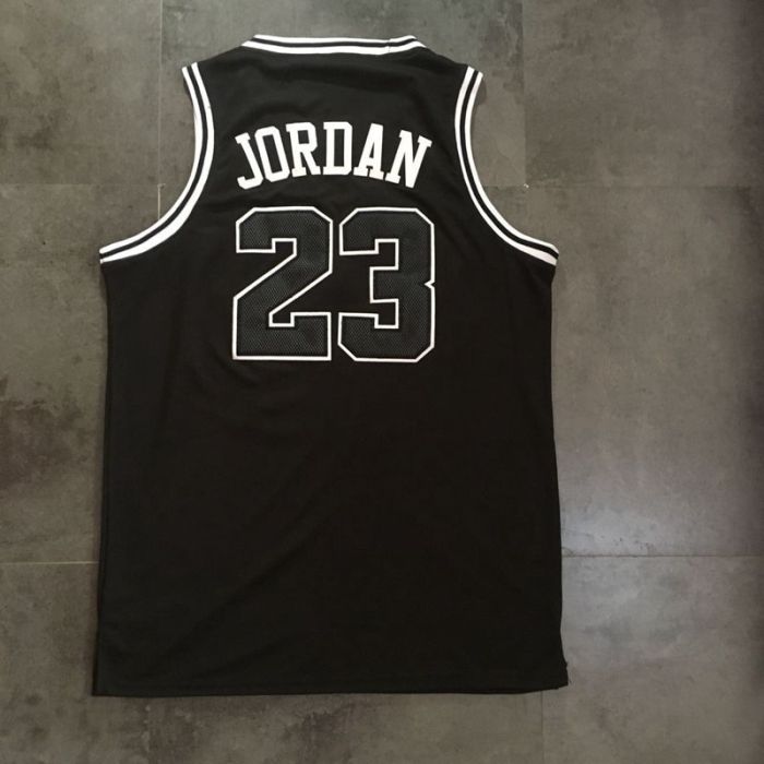 Men's Michael Jordan Black Retro Classic Team Jersey