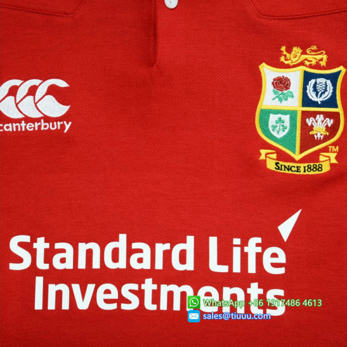 British & Irish Lions 2017 Mens Classic Rugby Jersey