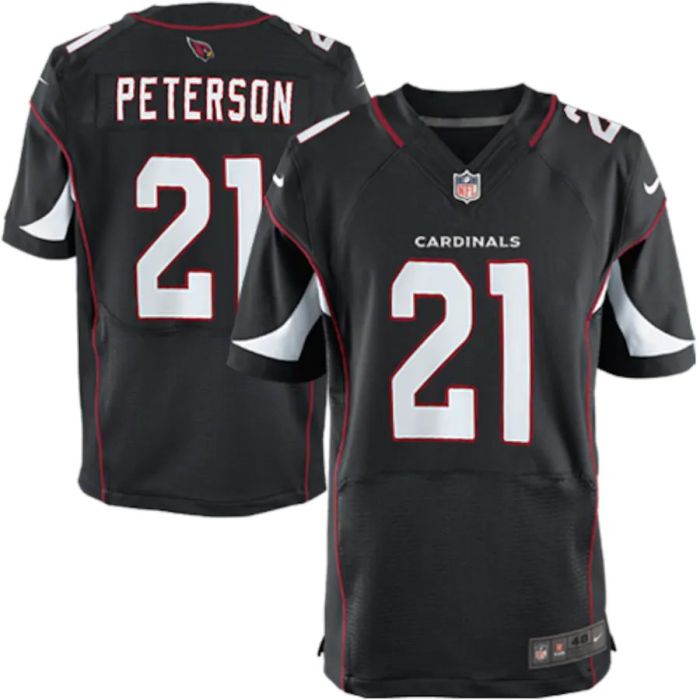 Mens Patrick Peterson Black Player Elite Team Jersey