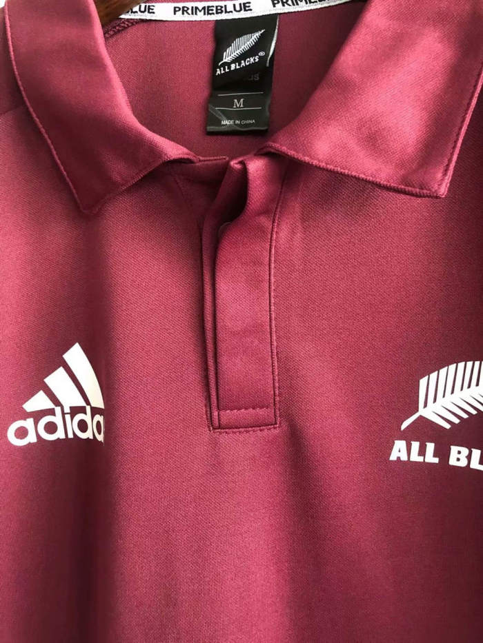 All Blacks 2020 Mens Primeblue Rugby Polo Shirt