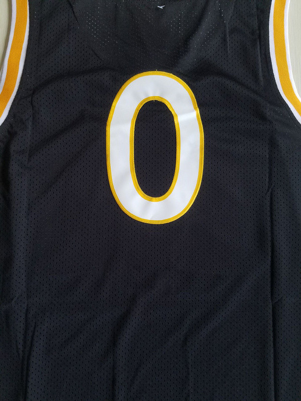 Mon Stars 0 Alien Black Bastetball Jersey