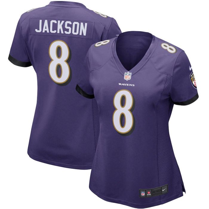 Women's Lamar Jackson Purple Player Limited Team Jersey