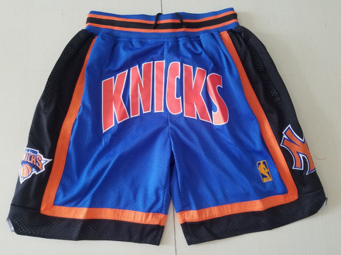 New York 1996-97 Throwback Classics Basketball Team Shorts