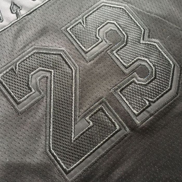 Men's LeBron James Gray Retro Classic Team Jersey