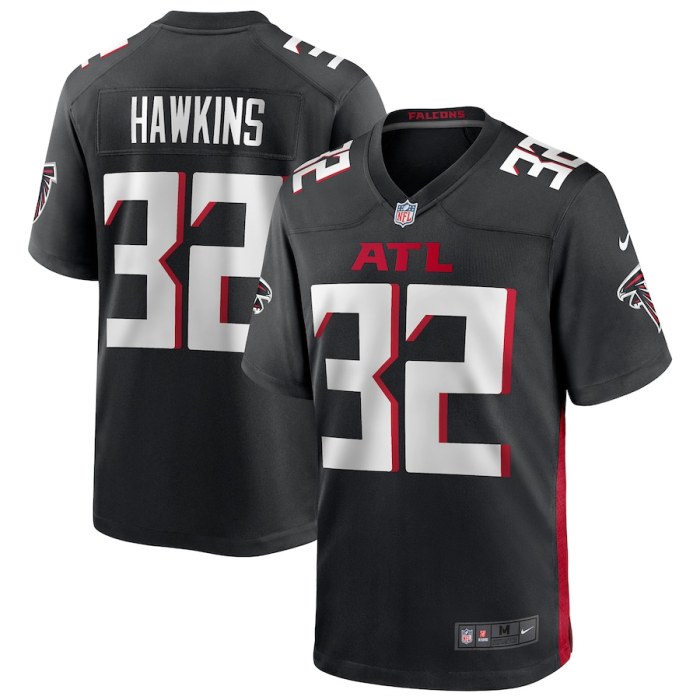 Men's Jaylinn Hawkins Black Player Limited Team Jersey