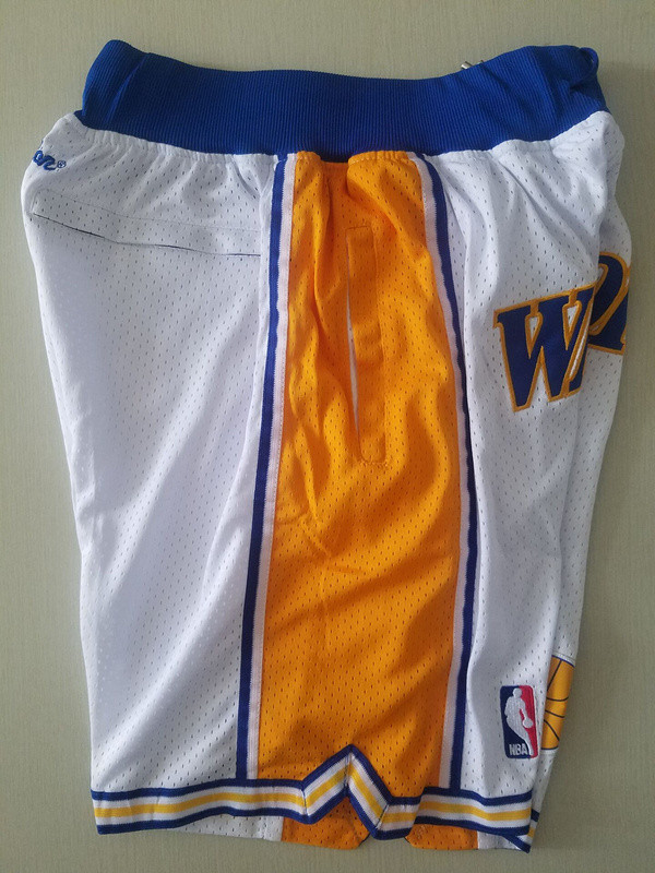 Golden State 1995-96 Throwback Classics Basketball Team Shorts