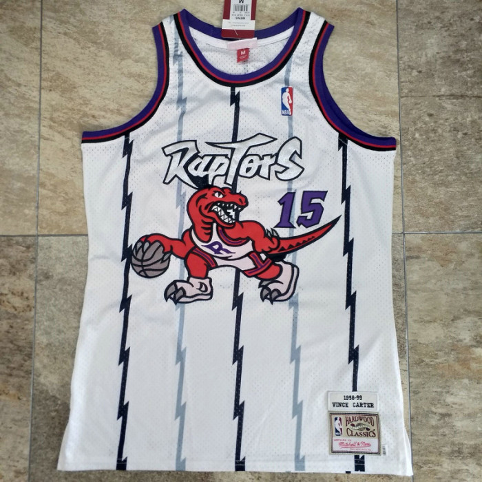Men's Vince Carter White Retro Classic Team Jersey