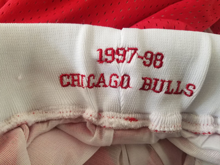 Chicago 1997-98 Throwback Classics Basketball Team Shorts