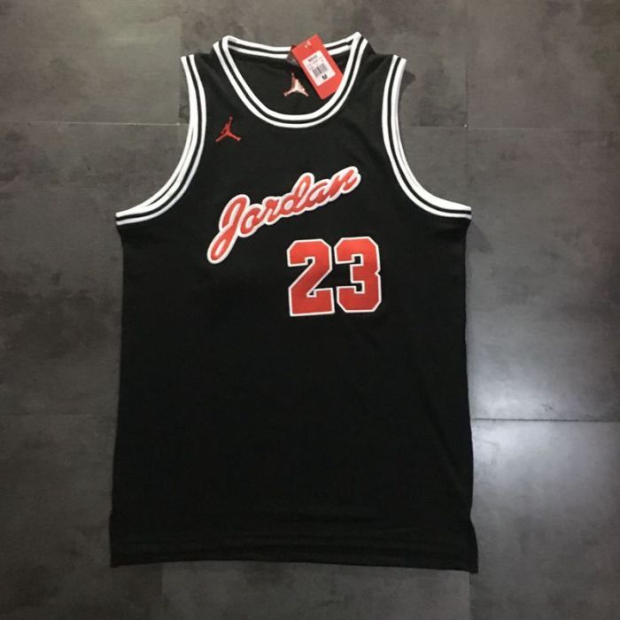 Men's Michael Jordan Black Retro Classic Team Jersey