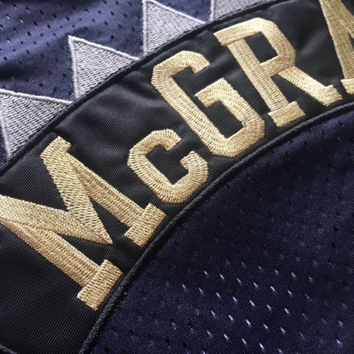 Men's Tracy McGrady Black And White Retro Classic Team Jersey