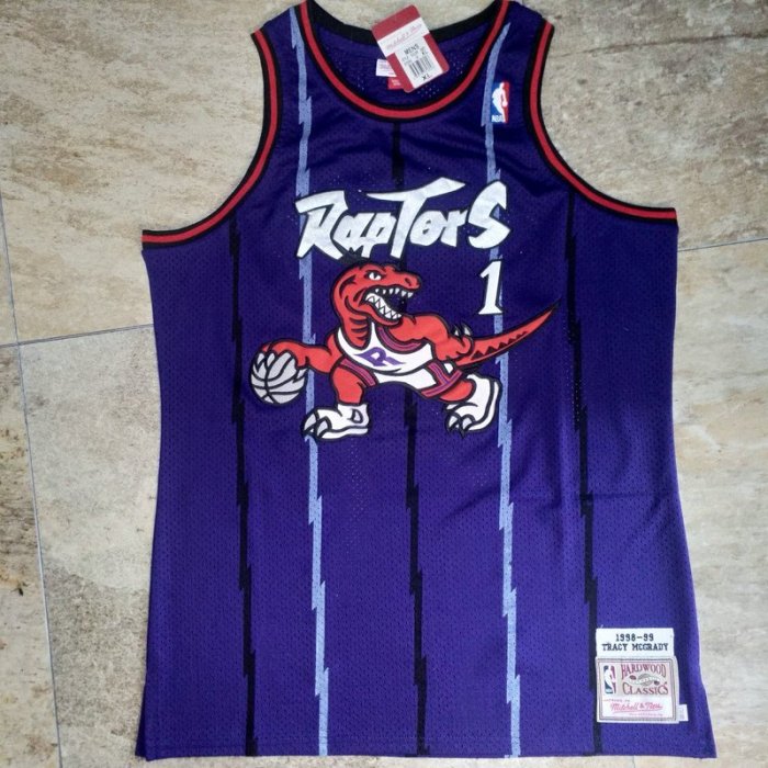 Men's Tracy McGrady Purple Retro Classic Team Jersey