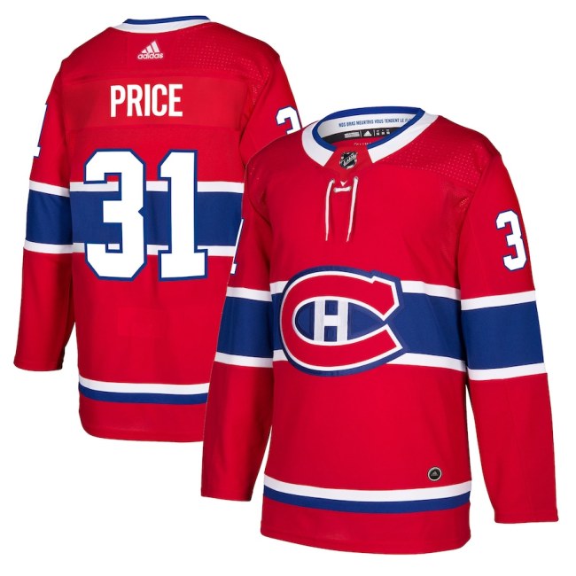 Women's Carey Price Red Player Team Jersey
