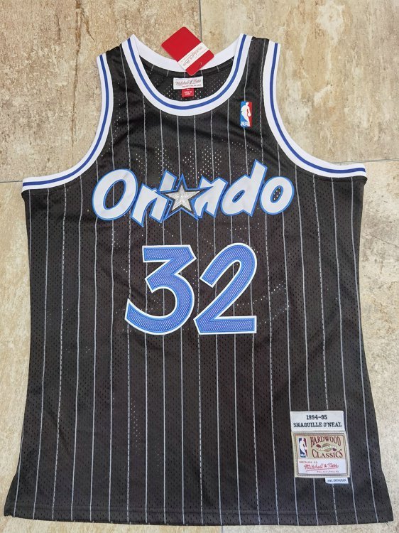 Men's Shaquille O'Neal Black Retro Classic Team Jersey