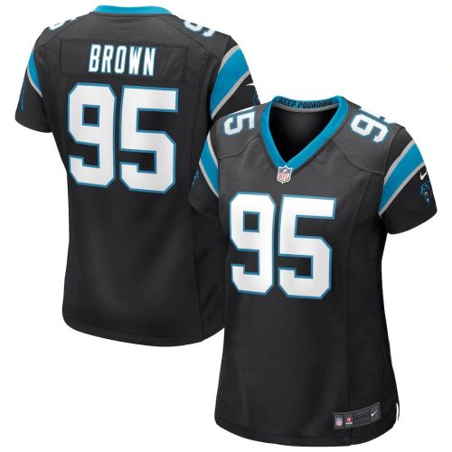 Women's Derrick Brown Black Player Limited Team Jersey