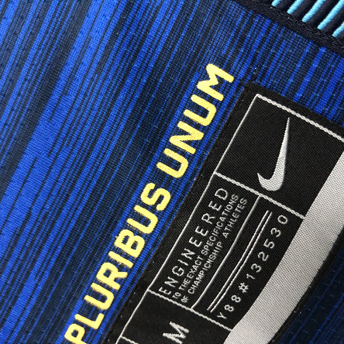 Thai Version Men's Damian Lillard Navy USA Basketball Player Jersey