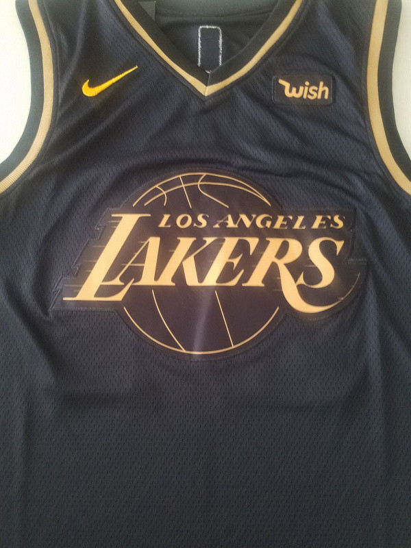 Kobe Bryant 24 Black Golden Edition Jersey