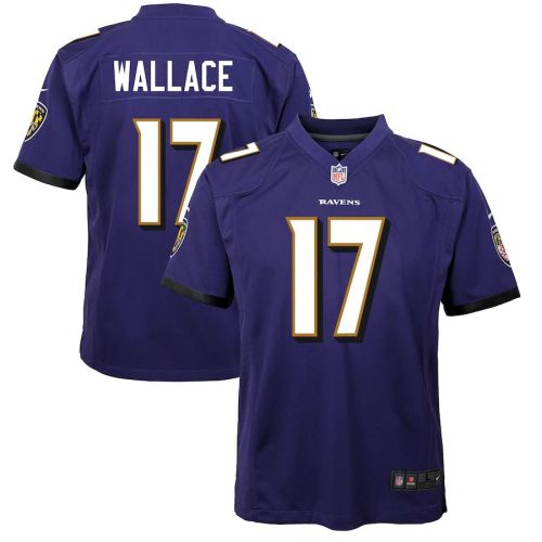 Youth Mike Wallace Purple Player Limited Team Jersey