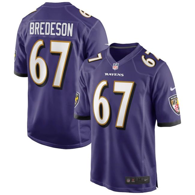 Men's Ben Bredeson Purple Player Limited Team Jersey