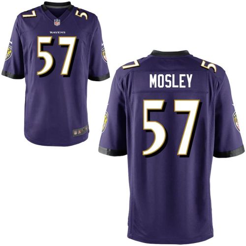 Men's CJ Mosley Purple Player Limited Team Jersey
