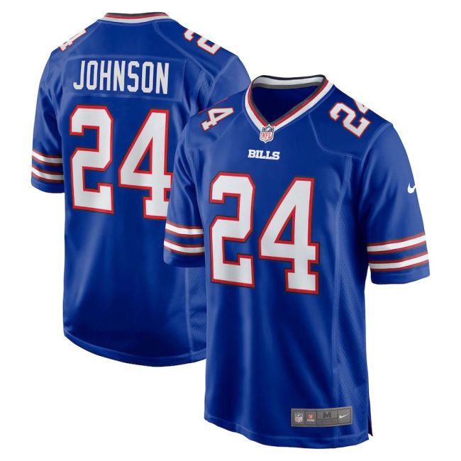 Men's Taron Johnson Royal Player Limited Team Jersey