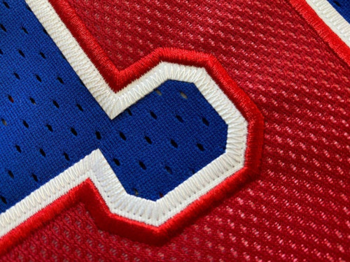 Men's Allen Iverson Blue Retro Classic Team Jersey