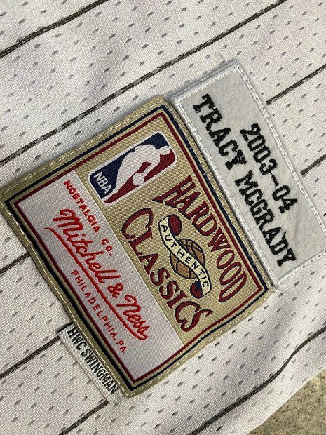 Men's Tracy McGrady White Retro Classic Team Jersey