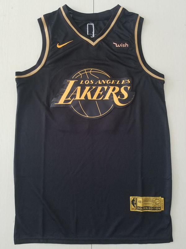 LeBron James 23 Black Golden Edition Jersey