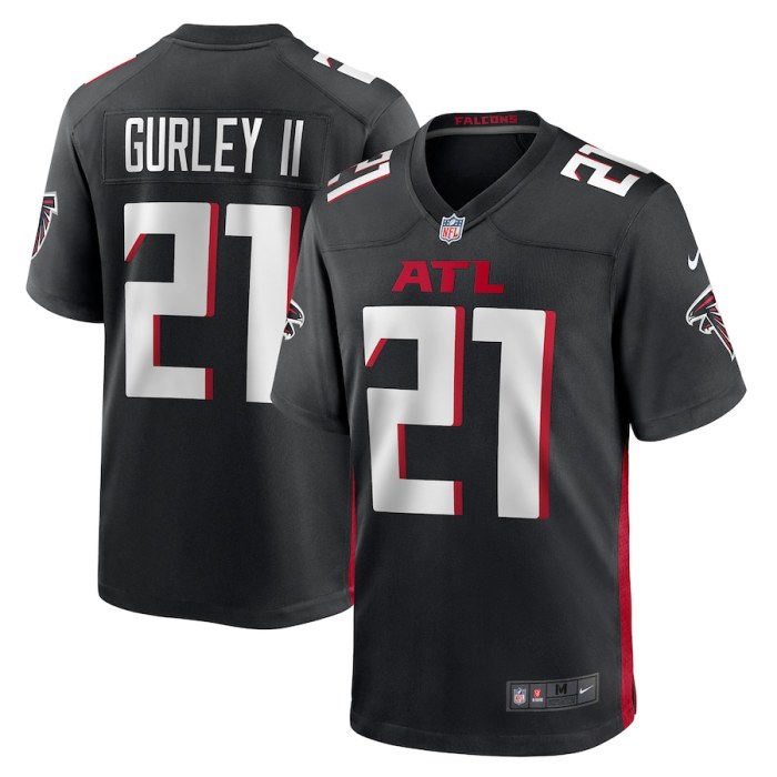 Men's Todd Gurley II Black Player Limited Team Jersey