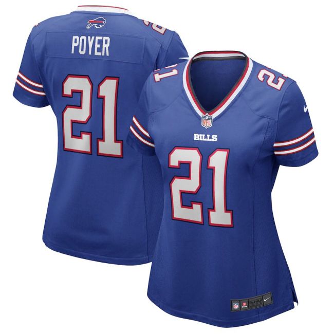 Women's Jordan Poyer Royal Player Limited Team Jersey