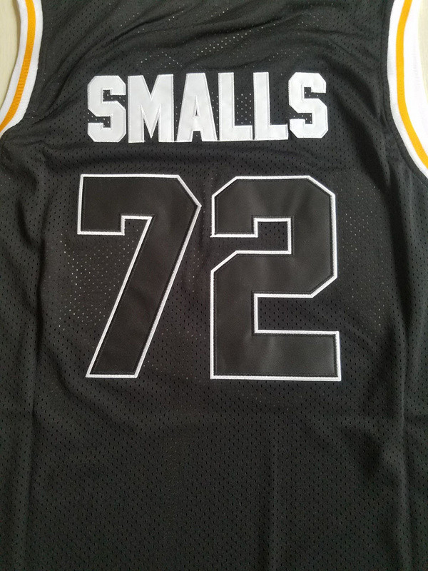Notorious B.I.G. Biggie Smalls 72 Bad Boy Black Basketball Jersey