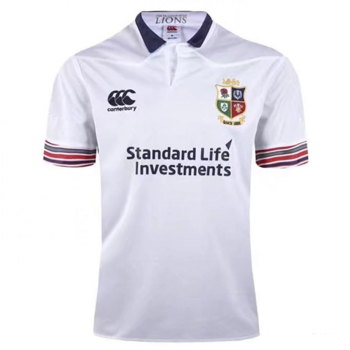 British & Irish Lions Mens Training Pro Jersey White