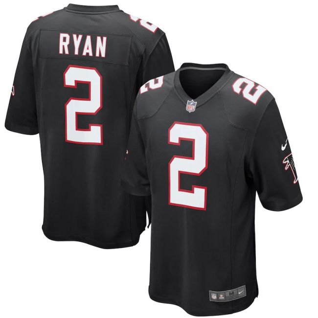 Youth Matt Ryan Black Alternate Player Limited Team Jersey