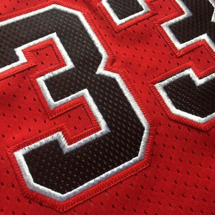 Men's Scottie Pippen Red Retro Classic Team Jersey