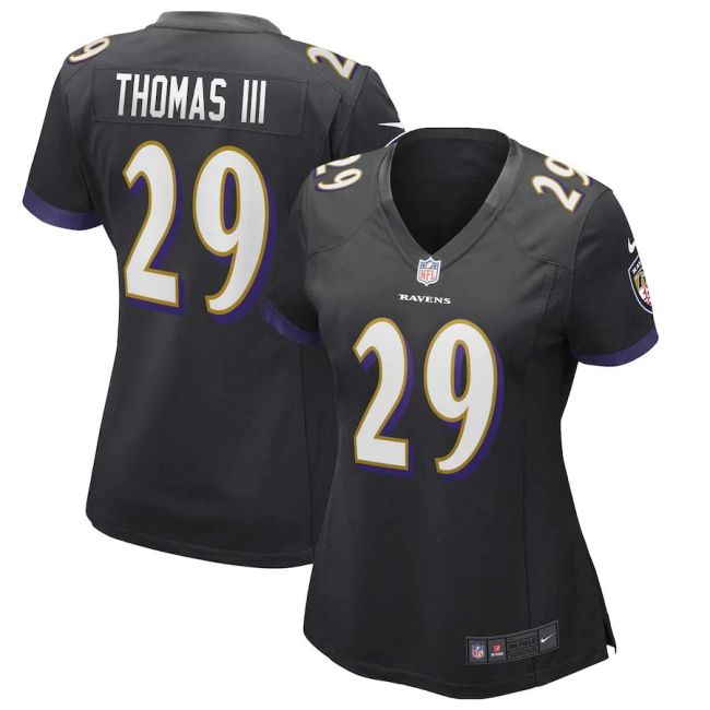 Women's Earl Thomas Black Player Limited Team Jersey