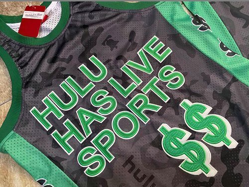 Men's Hulu Mesh Black Retro Classic Team Jersey