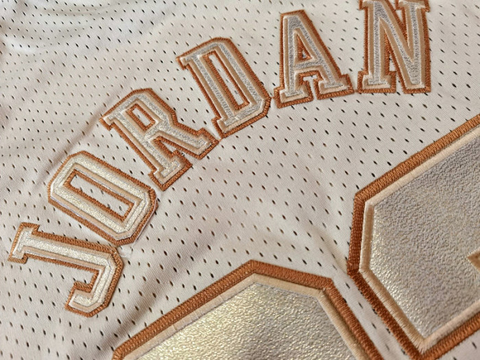 Men's Michael Jordan Golden Retro Classic Team Jersey