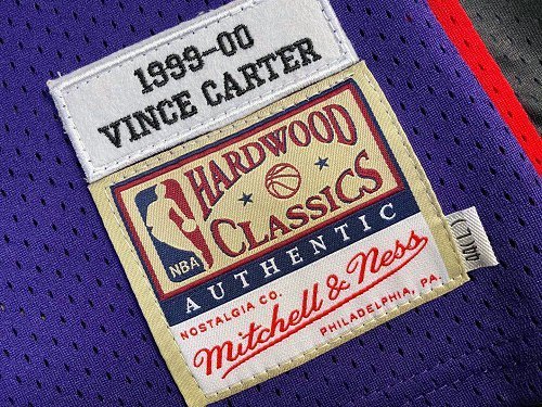 Men's Vince Carter Purple Retro Classic Team Jersey