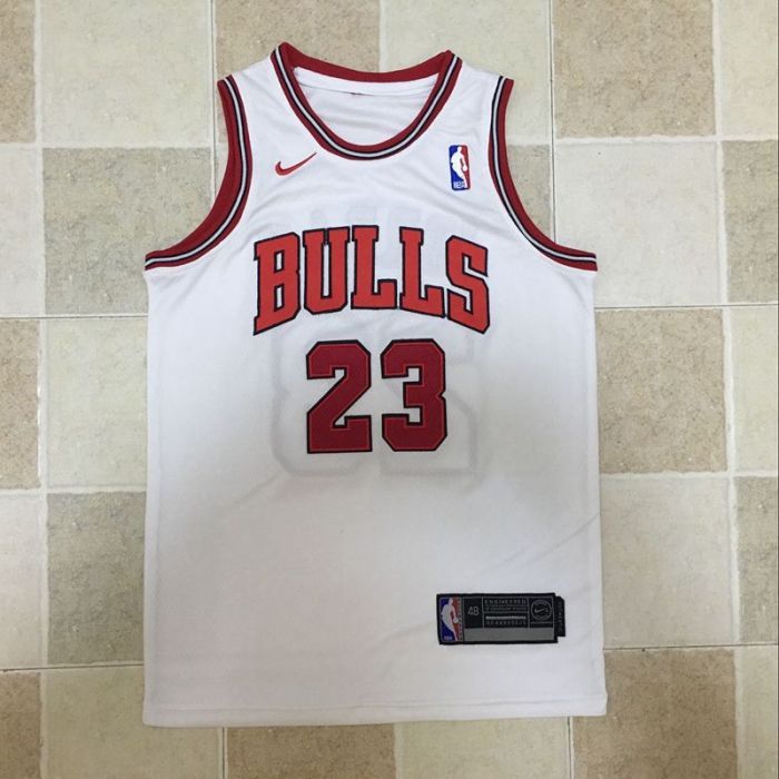 Youth Michael Jordan White Retro Classic Team Jersey