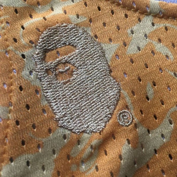 Men's BAPE Yellow Retro Classic Team Jersey