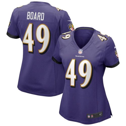 Women's Chris Board Purple Player Limited Team Jersey