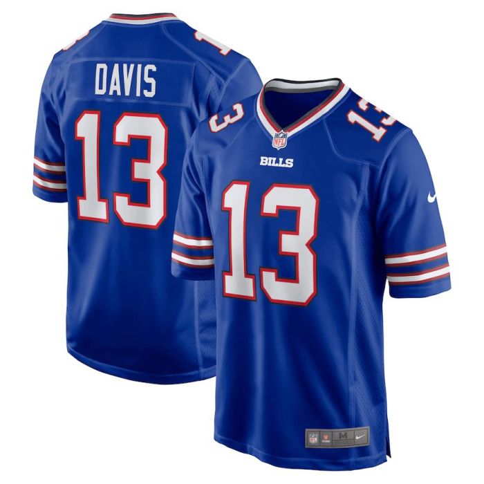 Men's Gabriel Davis Royal Player Limited Team Jersey