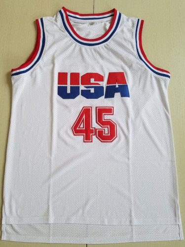 Donald Trump 45 USA Basketball Jersey