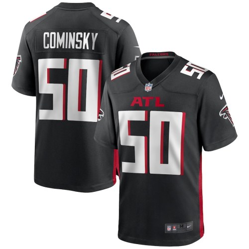 Men's John Cominsky Black Player Limited Team Jersey