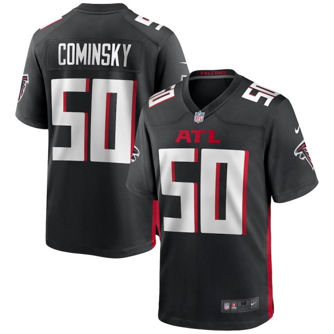 Men's John Cominsky Black Player Limited Team Jersey